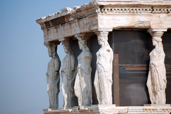Grecja | Jedna ze świątyń na wzgórzu - Erechtejon