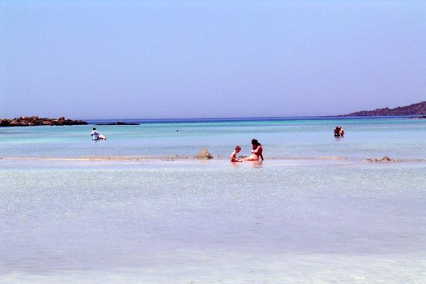 R&oacute;żowa plaża Elafonisi